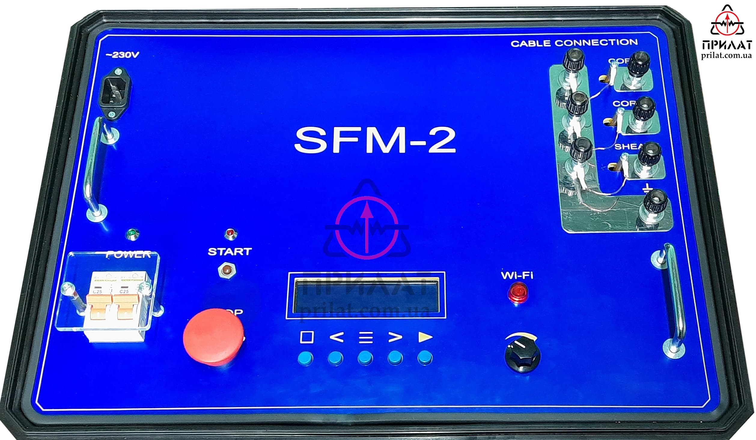 Измеритель SFM-2. Лицевая панель