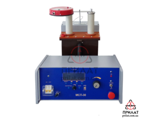 Стенд высоковольтный для испытания изоляции защитных средств МСП-30 (en)