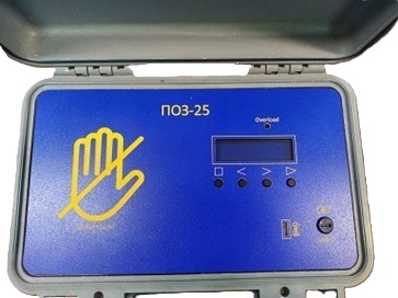 Прилад для визначення місць замикання  в повітряних лініях електропередач POZ-25